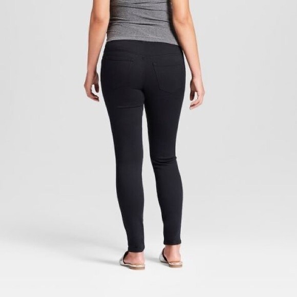 Isabel Maternity Black Skinny Jeans Size L - Picture 3 of 8